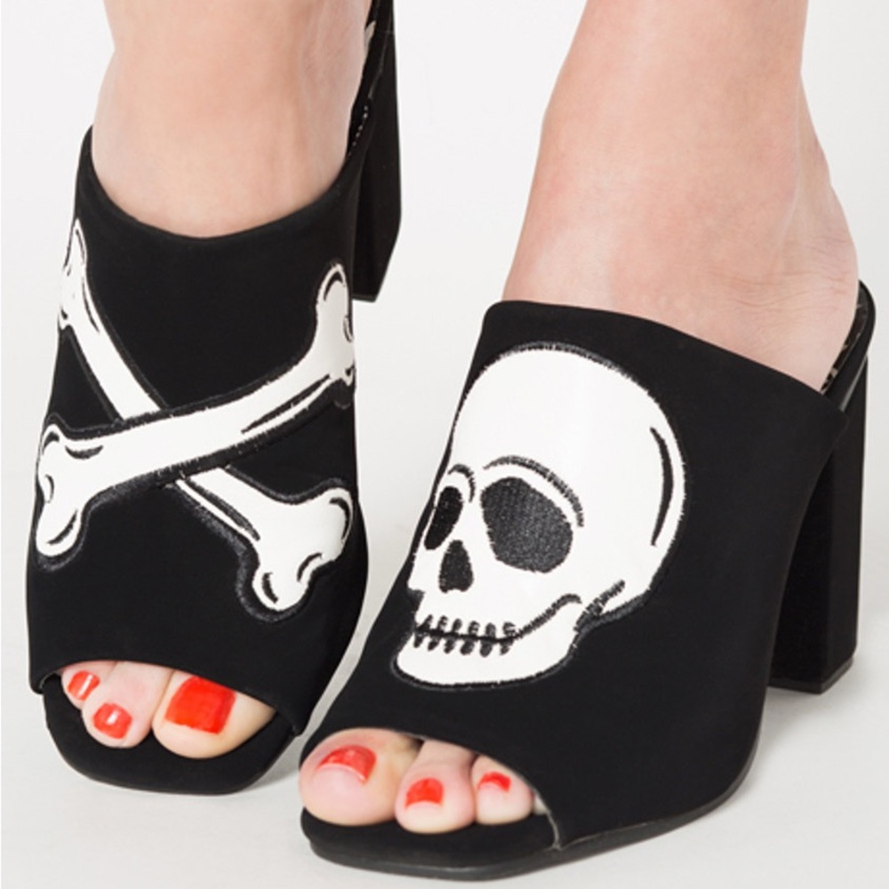 Iron Fist “Dead Tired” Slide Heels | Size 7